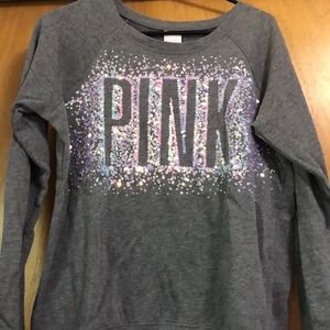PINK crewneck sweater